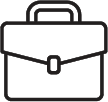 Asset 271x icon of a suitcase in black